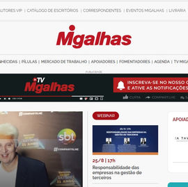 RGB terá divulgação de artigos no portal Migalhas  