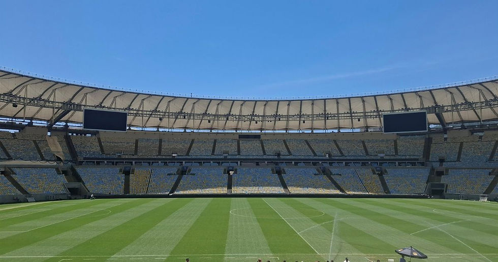 Vista panorámica del Maracaná - Archivo personal