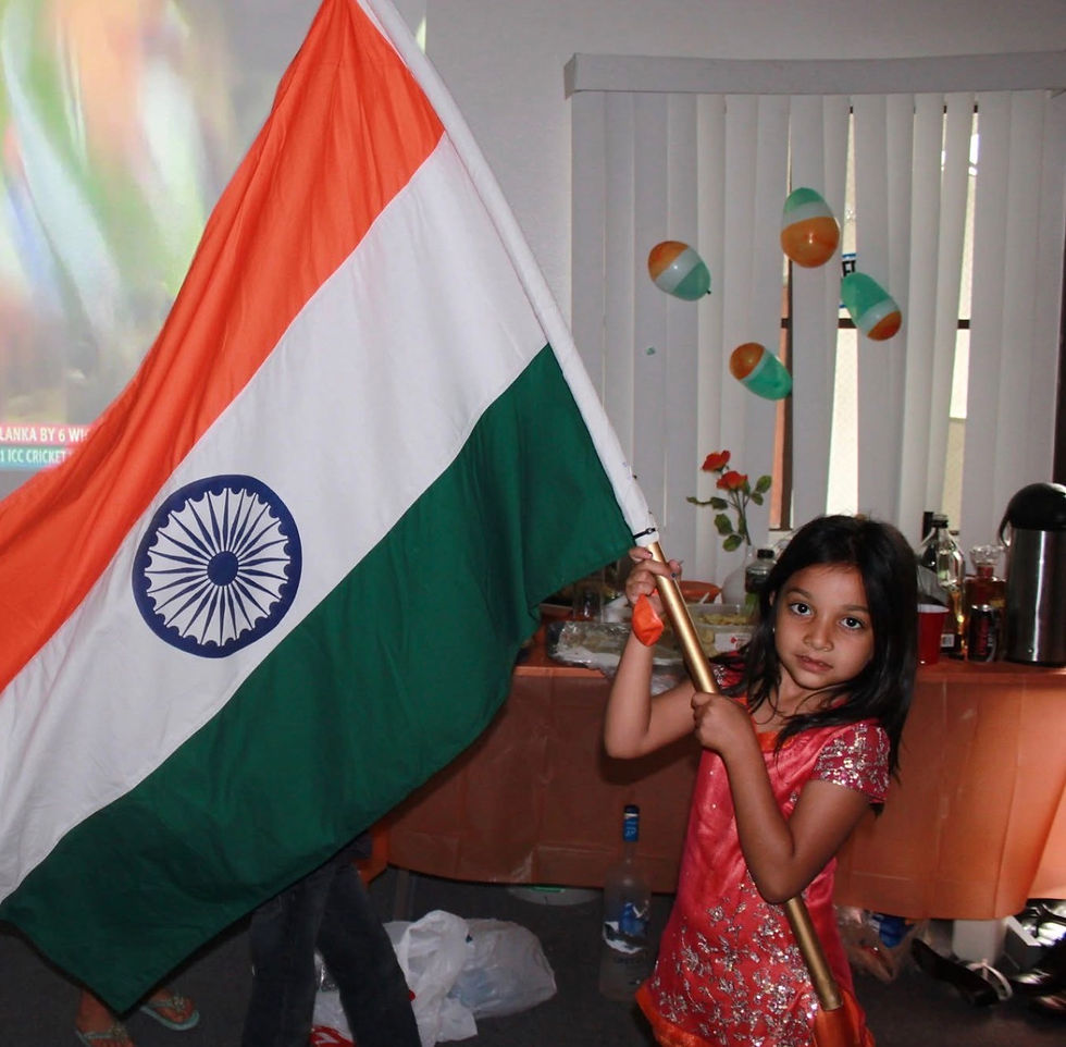 Independence vs. Interdependence: The Difference No One Explains Child holding Indian Tri Color Flag