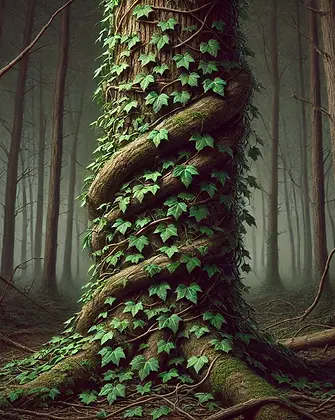 DALL·E 2024-12-18 10.16.59 - A realistic illustration representing obsession as clinging i