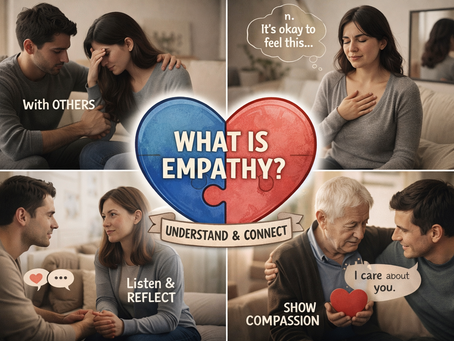 different relationship demonstrating empathy