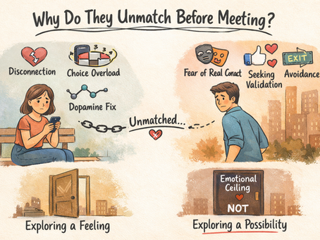 Why Do People Unmatch Suddenly? The Psychology Behind Modern Dating App