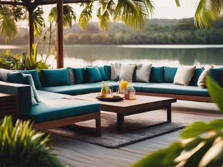 Como criar um espaço de convivência ao ar livre com conforto e sofisticação