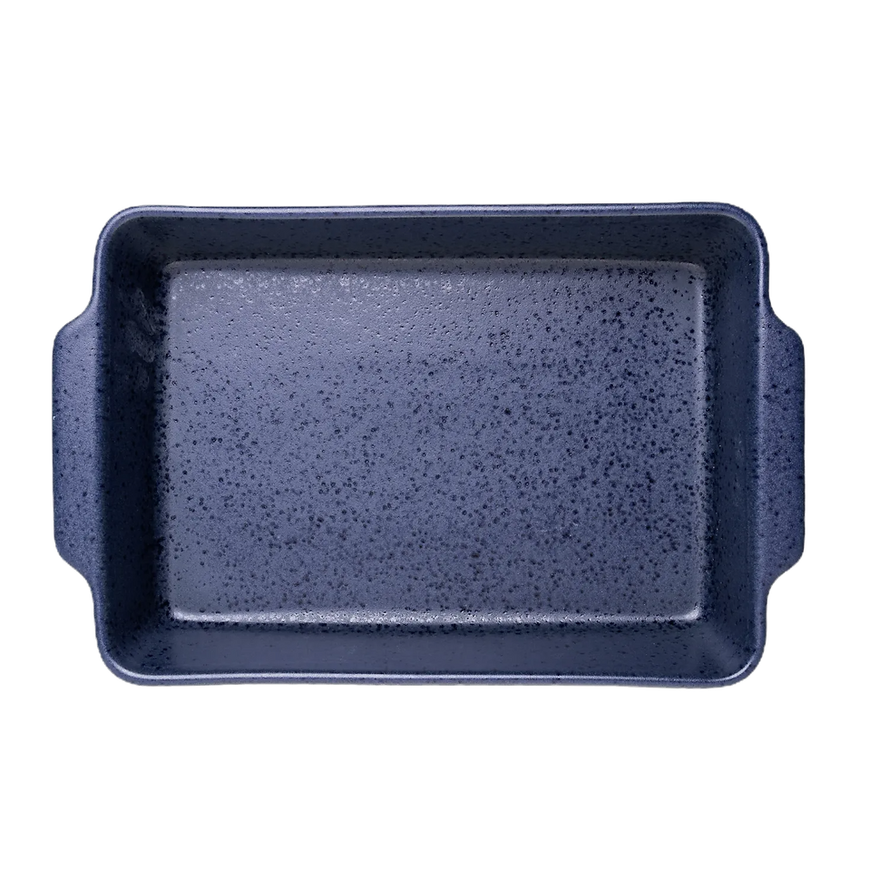 Miniatura: Refratário de Cerâmica Mist Azul Matte 29cm x 17cm x 7cm - Wolff