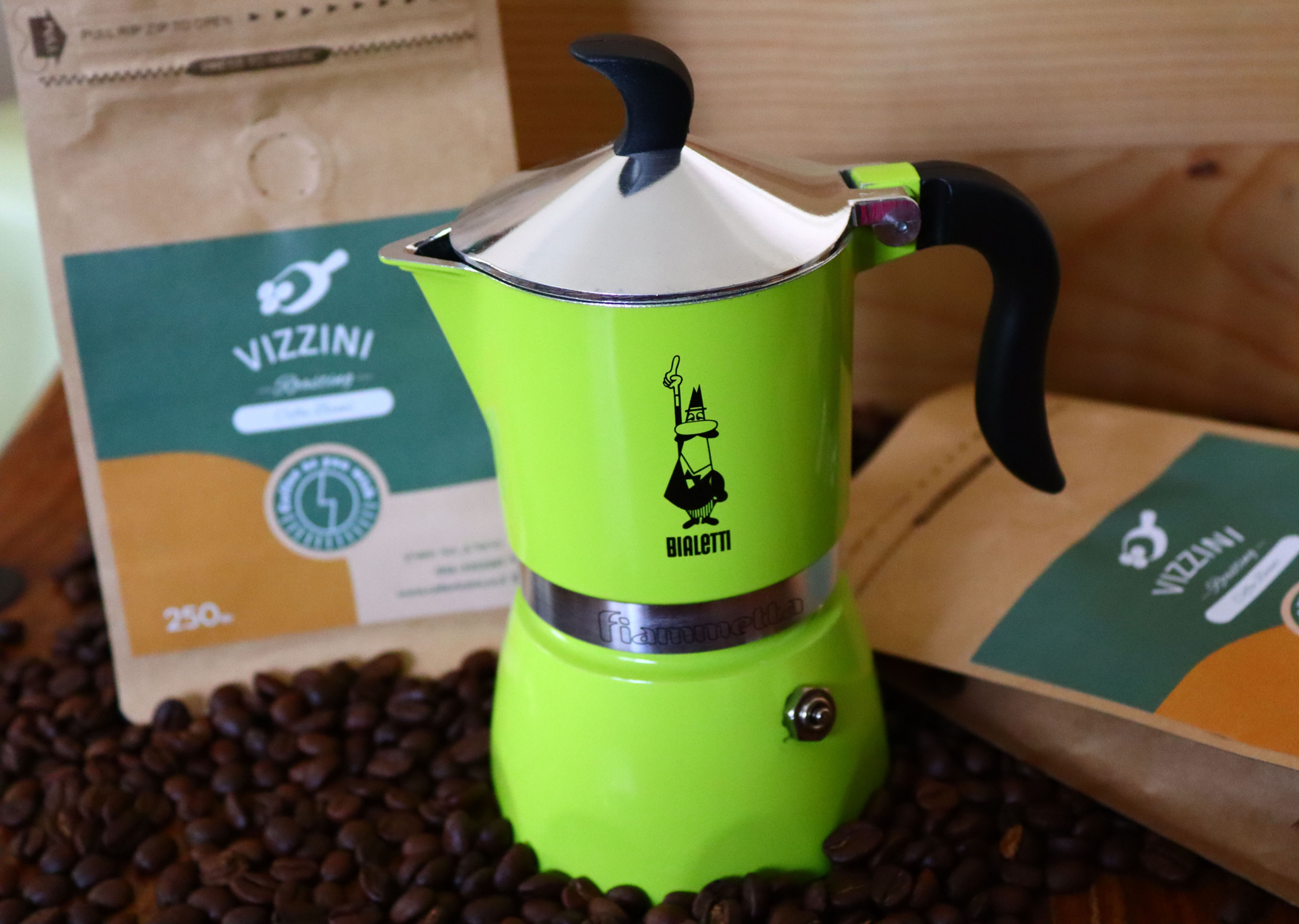 מארז קפה ומקינטה צבעונית