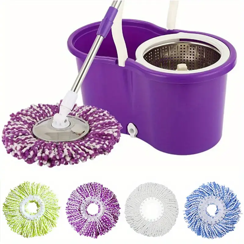 360° Rotating Microfiber Spin Mop Replacement Head