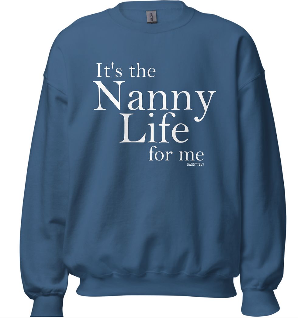 Thumbnail: It's The Nanny Life For Me Sweatshirt