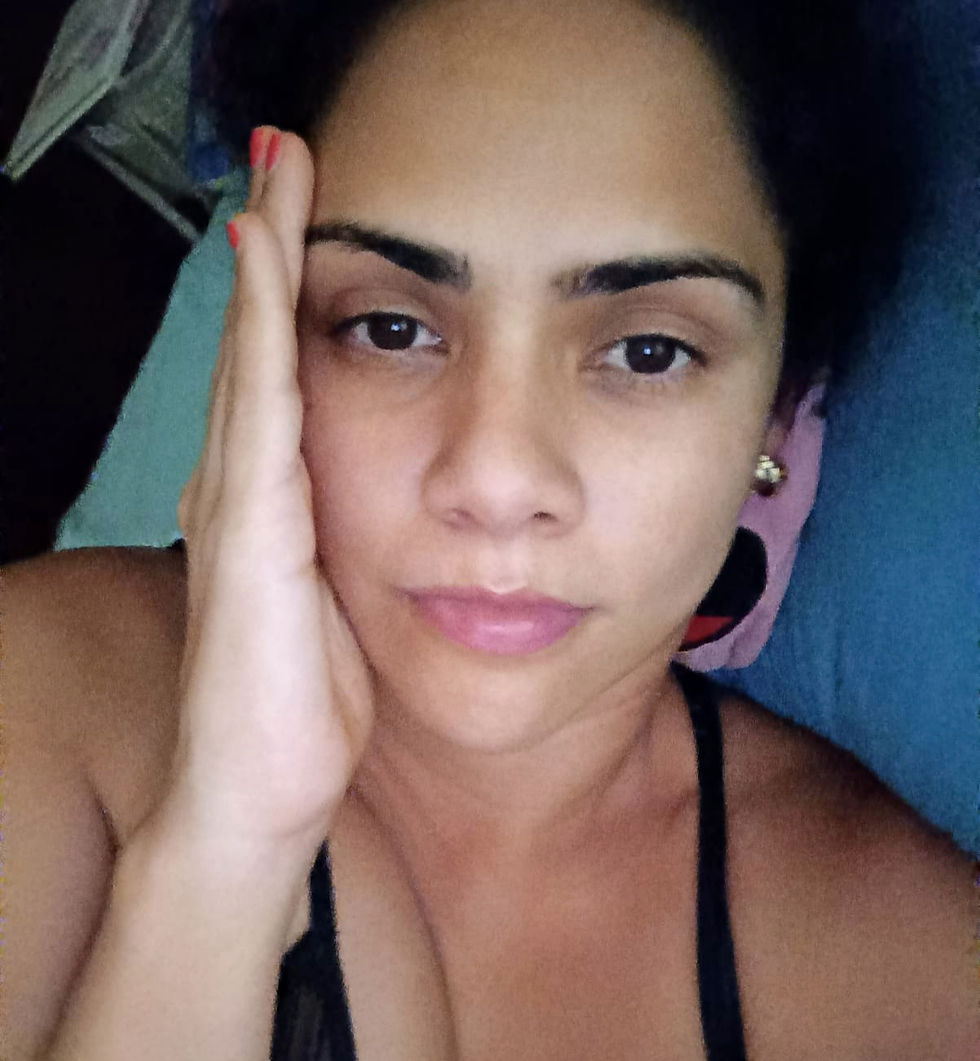 woman discovering herself