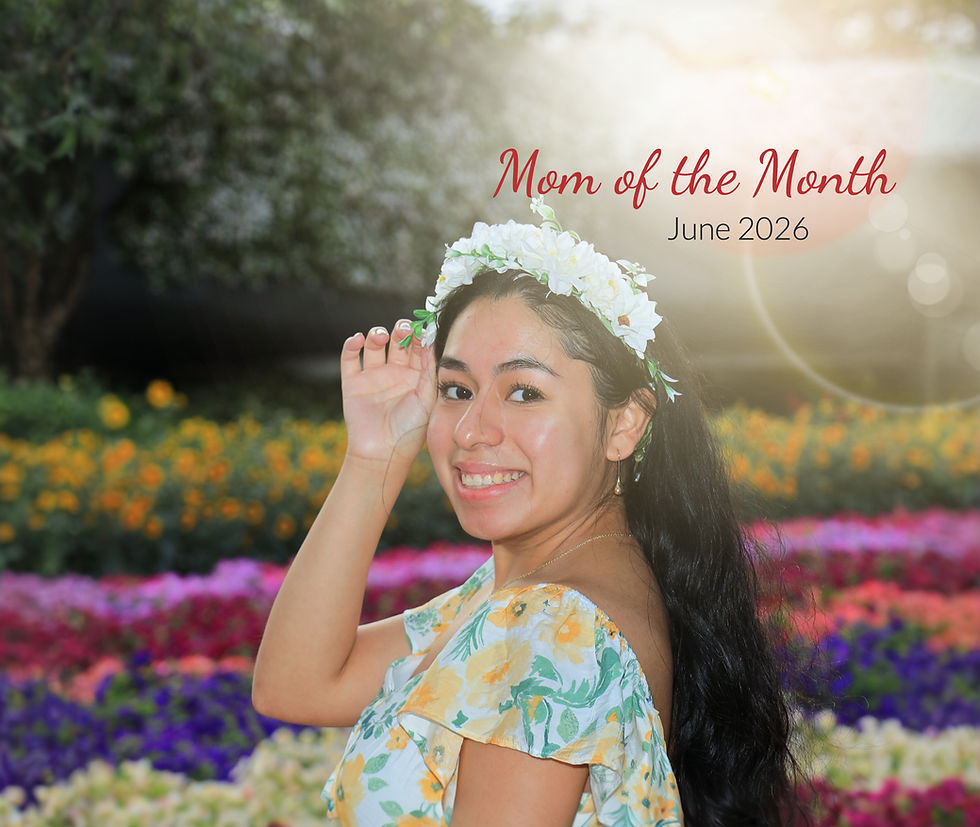 woman with a crown of flowers and smiling