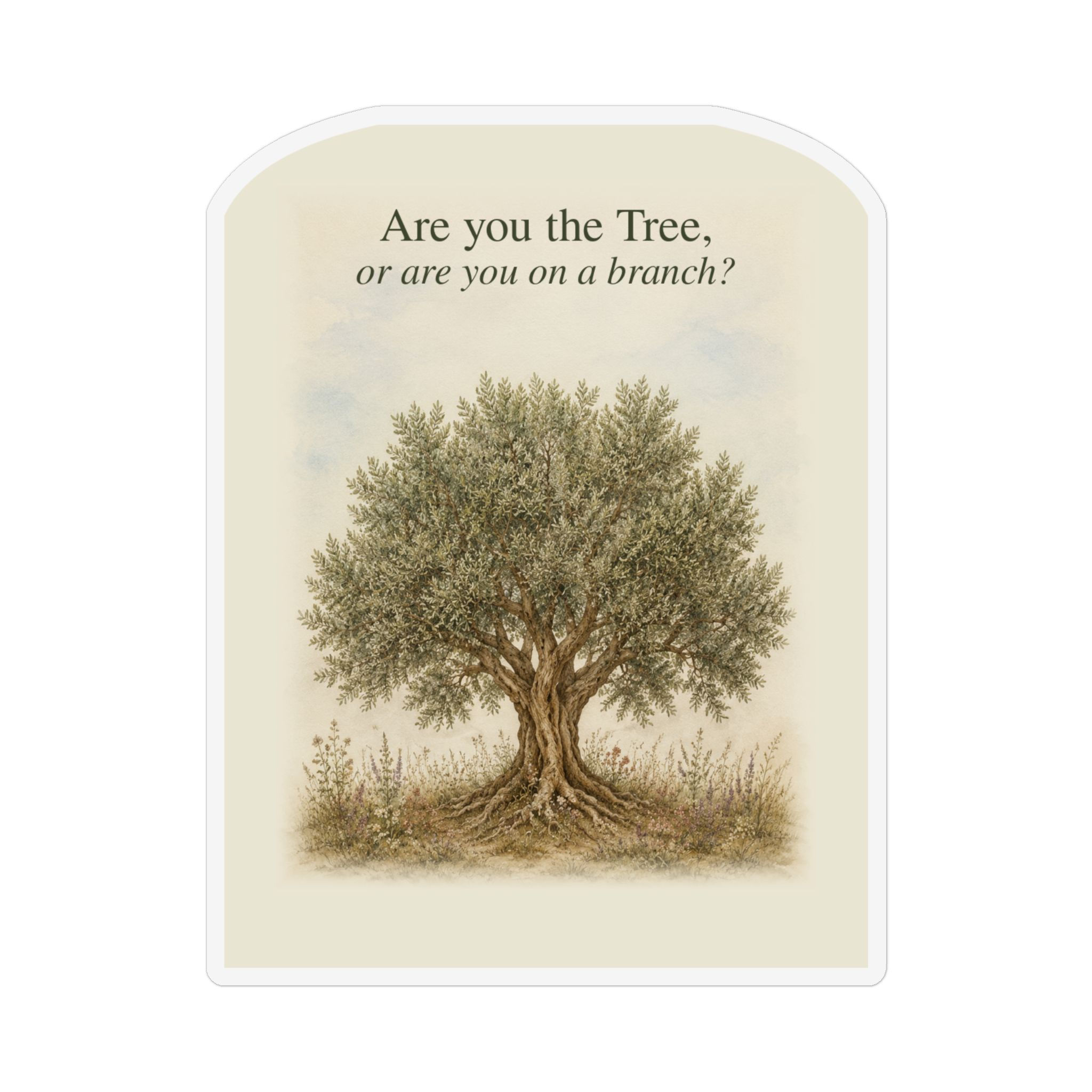 Awareness Tree Magnet – Are you the Tree, or are you on a branch?