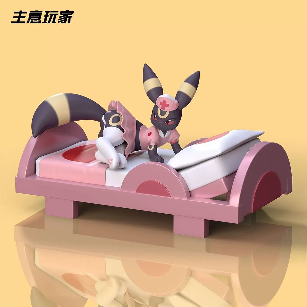 預購 2025/1 主意玩家 魅魔伊布系列 性感護士月亮伊布1/20 普通版