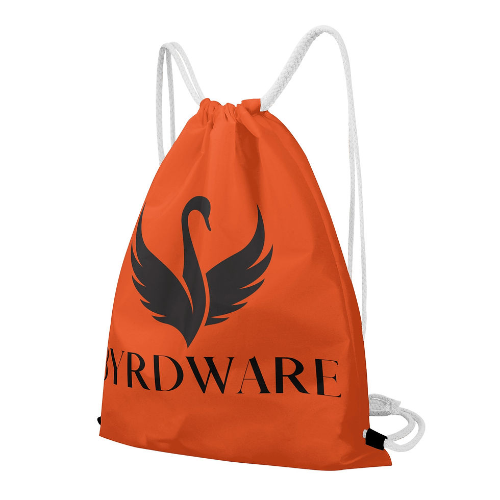 Thumbnail: Byrdware Drawstring Bag - Orange