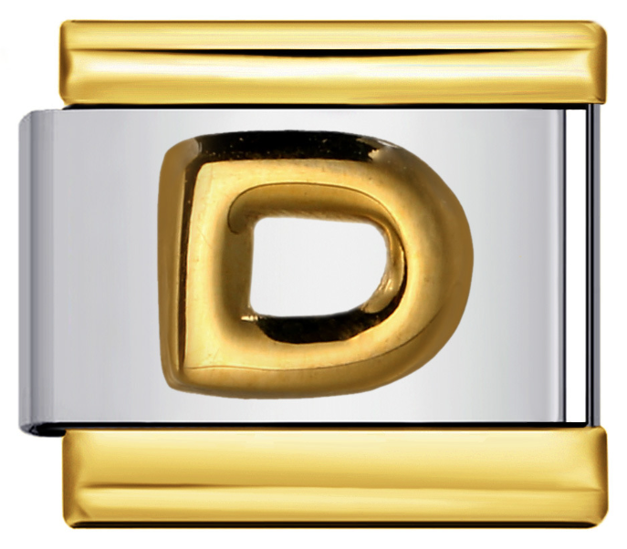 Thumbnail: Letters - Gold and Sliver