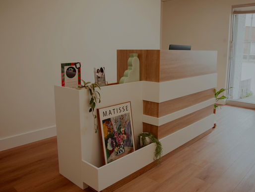 “Designing with Intention: A Warm Welcome in This Richmond Therapy Office."