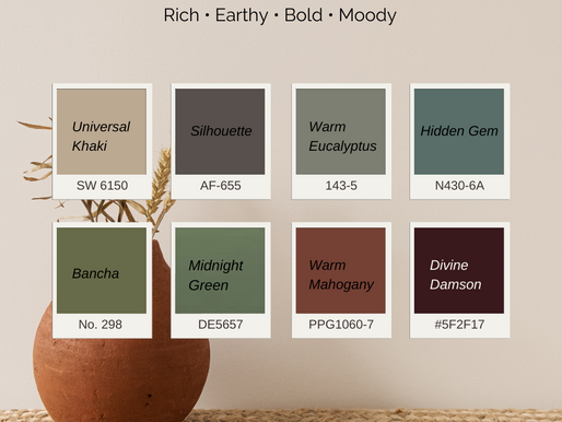 “2026 Color Trends: Rich, Earthy, and Personality-Driven Interiors” 