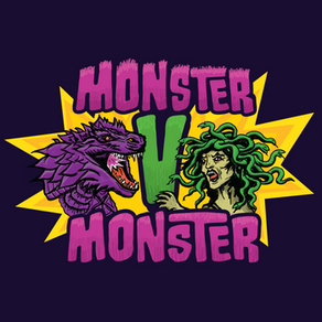 MONSTER V. MONSTER podcast promo artword