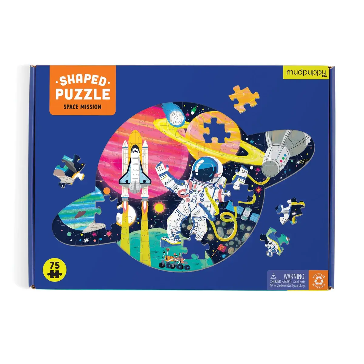 Space Mission Shaped Puzzle