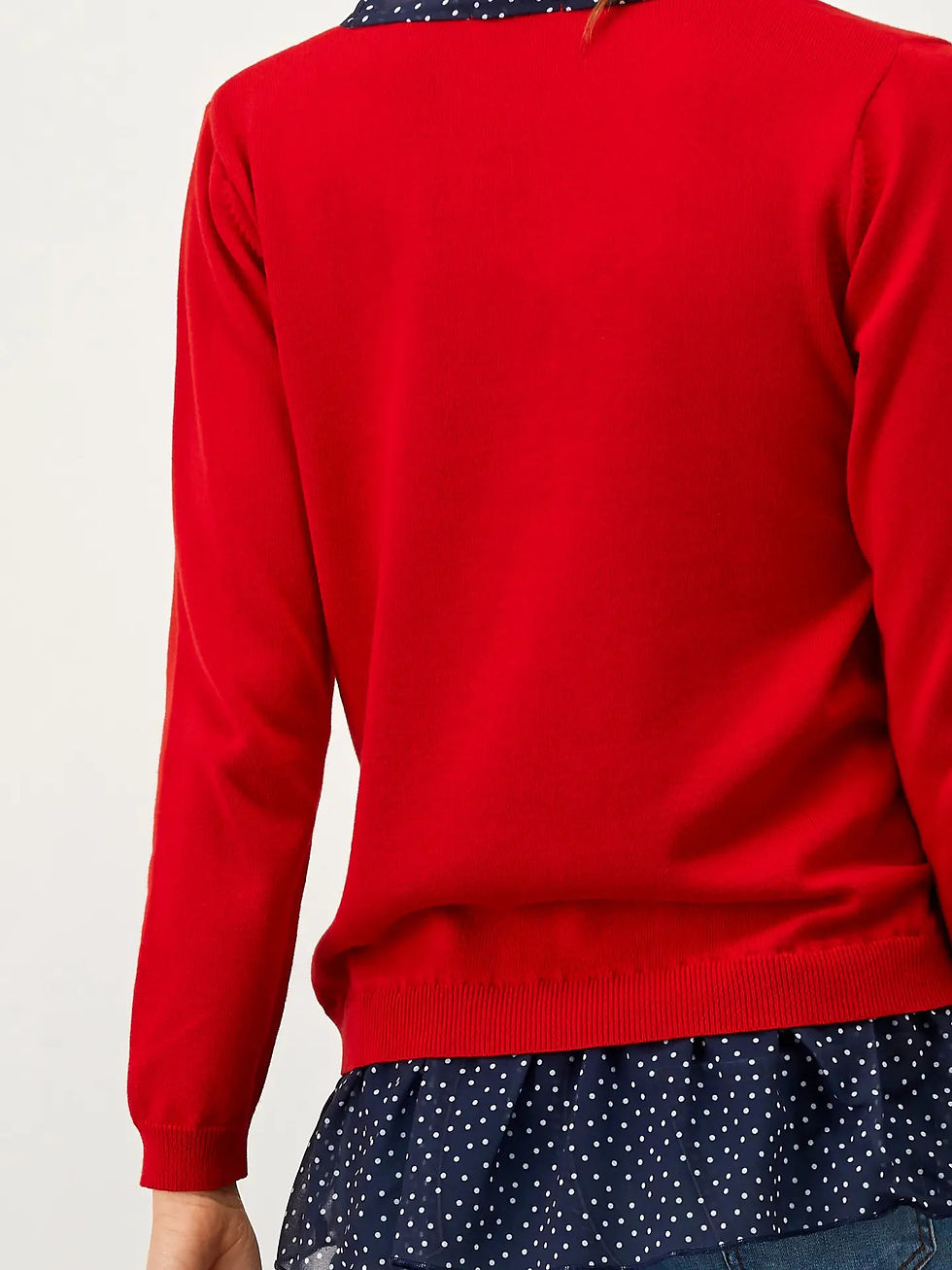 Thumbnail: Red Top with Polka Dot 