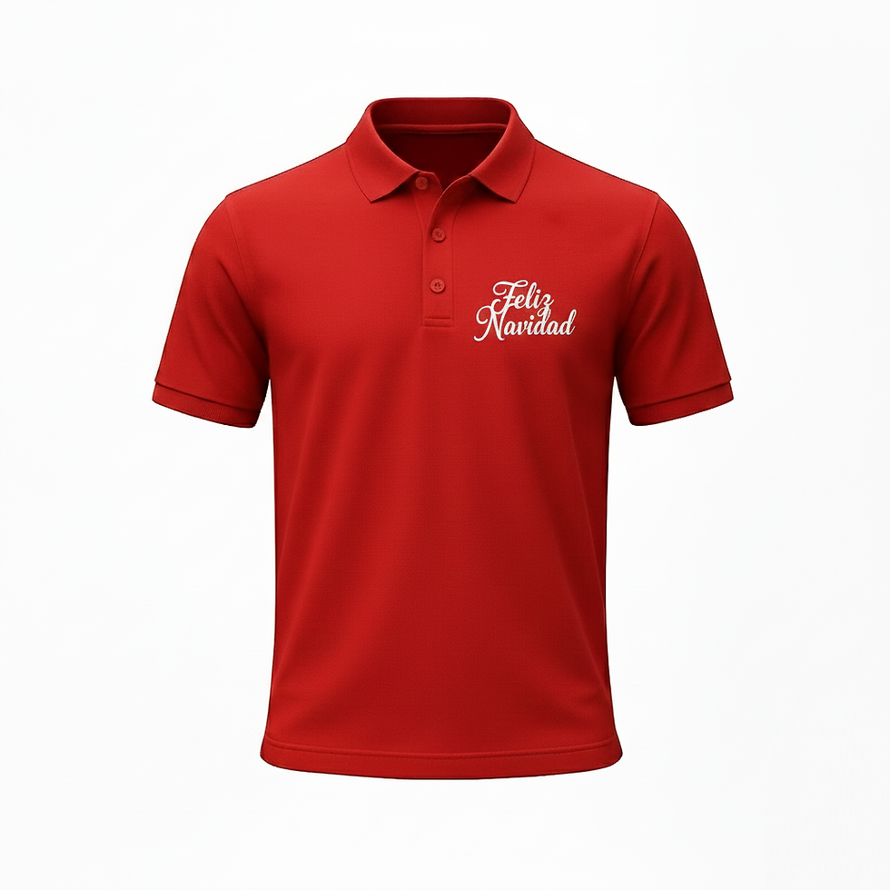 Miniatura: Camiseta Polo Navidad