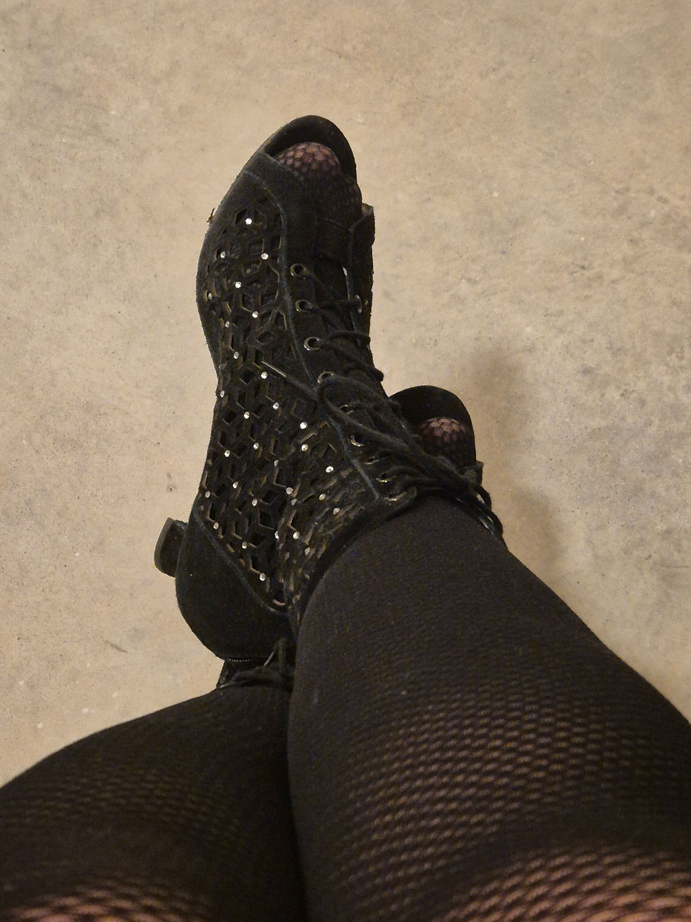 Des chaussures de danse