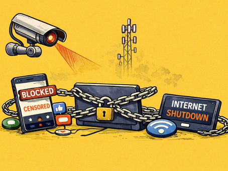 ၂၀၂၅ ခုနှစ် နိုဝင်ဘာလမှ ၂၀၂၆ ခုနှစ် ဇန်နဝါရီလအတွင်းကြုံတွေ့ခဲ့ရသော ဒစ်ဂျစ်တယ်ဖိနှိပ်မှုဖြစ်စဉ်များ