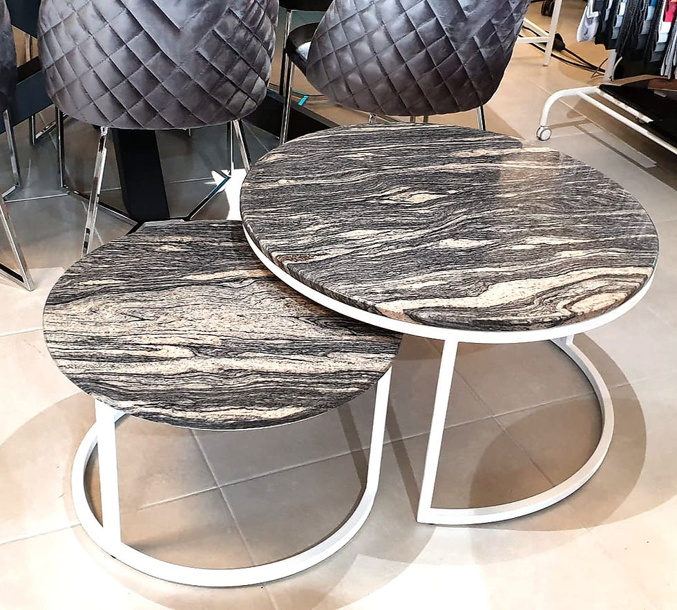 Miniaturbild: White Harmony Set Club Table