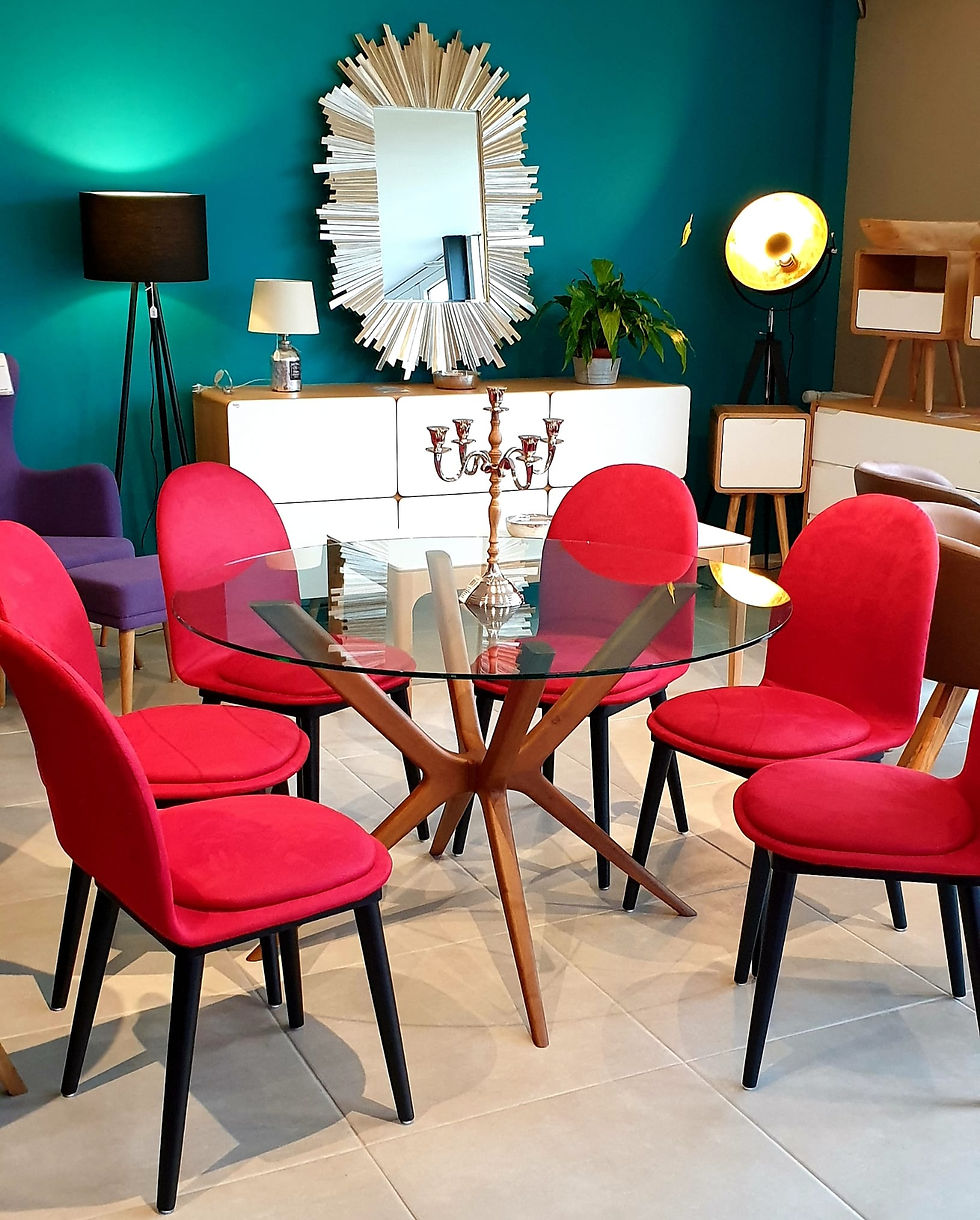 Round Glas Table