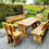 Miniaturbild: Gartenset Rustikal 150cm geflammt