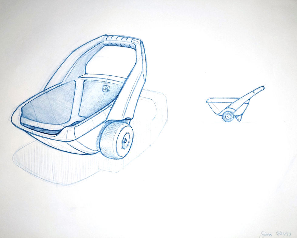 Yard Cart Sketch-4