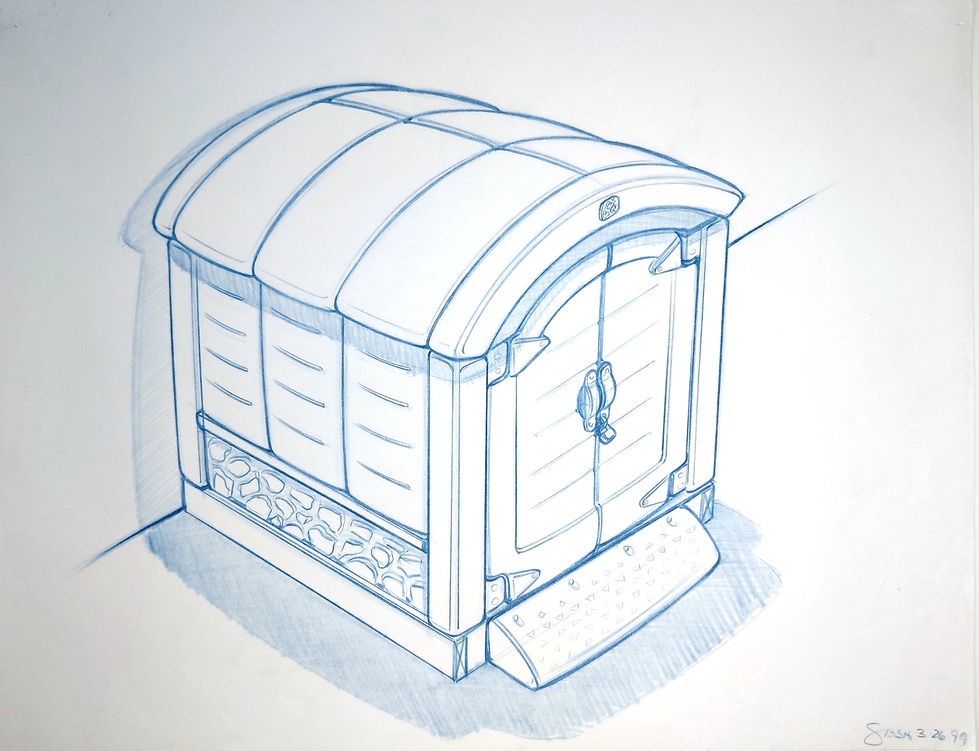 Garden Shed sketch-6
