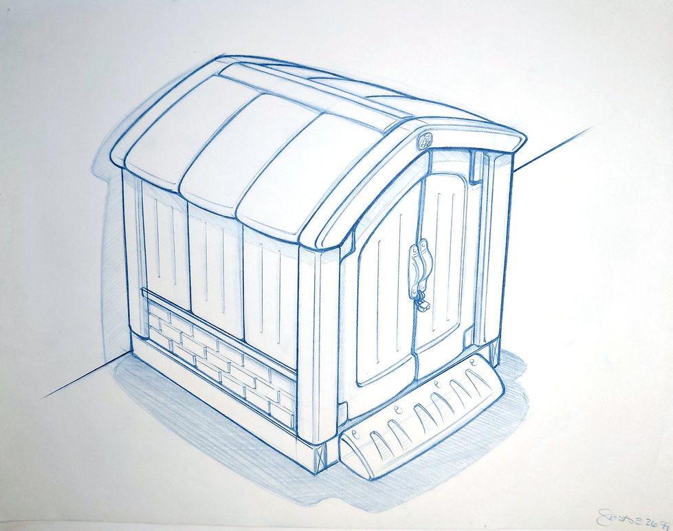 Garden Shed sketch-8