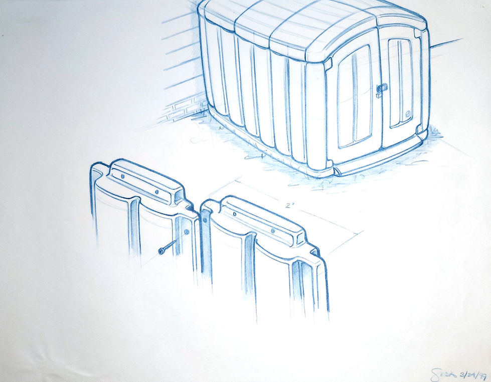 Garden Shed sketch-3