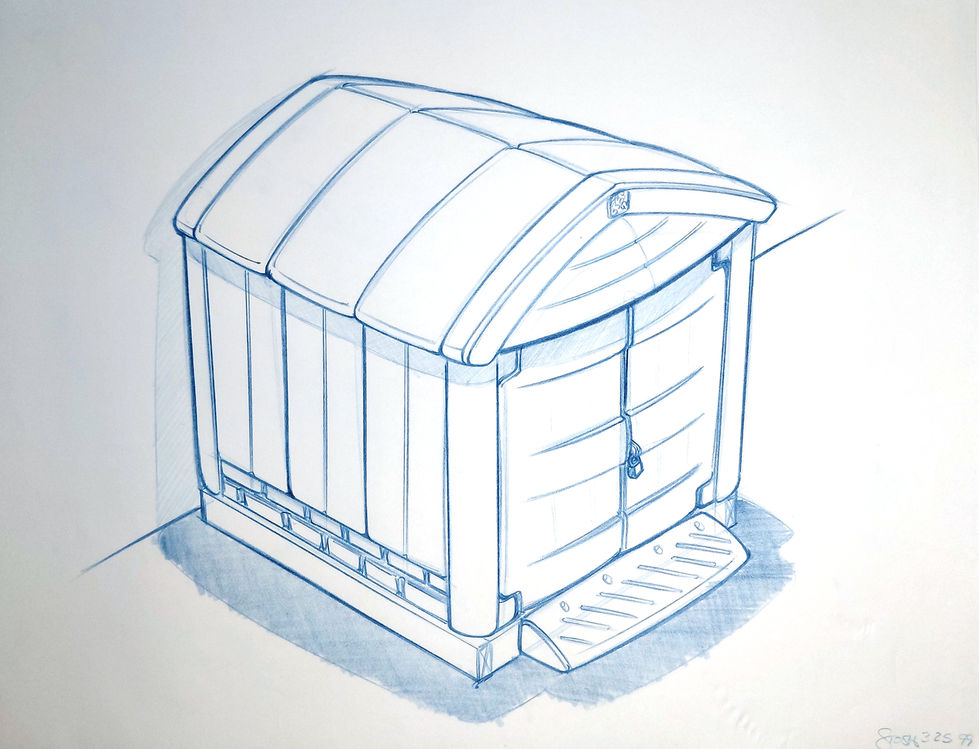 Garden Shed sketch-7