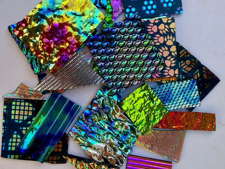 What Is Dichroic Glass? How It Works and How I Use It in My Art.
