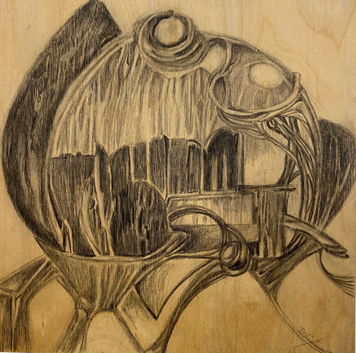 Intersection of Nature and Technology | dellingtonartstudio