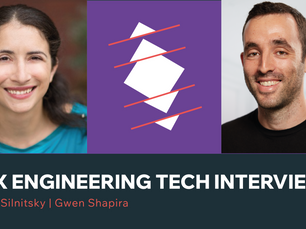 Wix Engineering Tech Interviews: Gwen Shapira and Natan Silnitsky