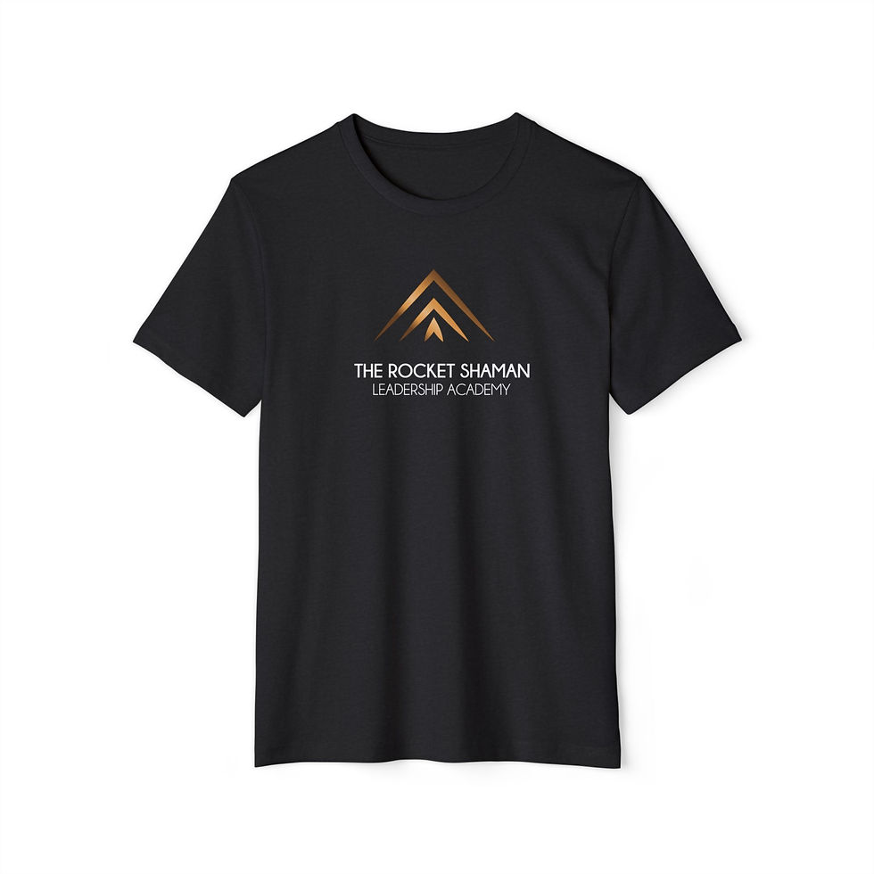 Thumbnail: The Rocket Shaman - Unisex Recycled Organic T-Shirt