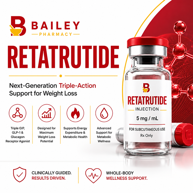 Retatrutide (Prescription required)