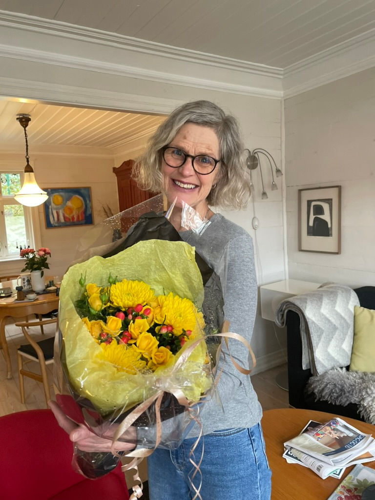 Tusen takk for innsatsen, Mary-Anne!