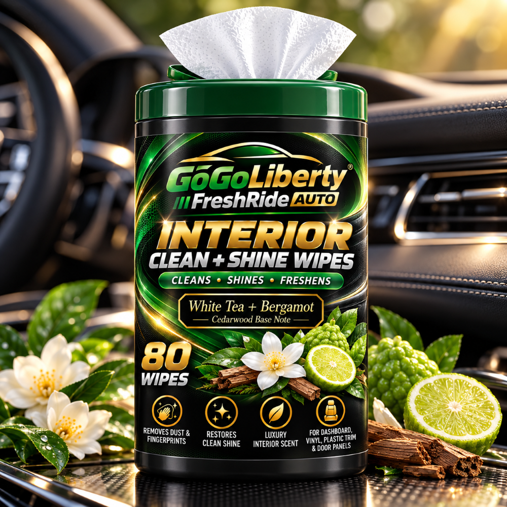 White Tea Auto Wipes