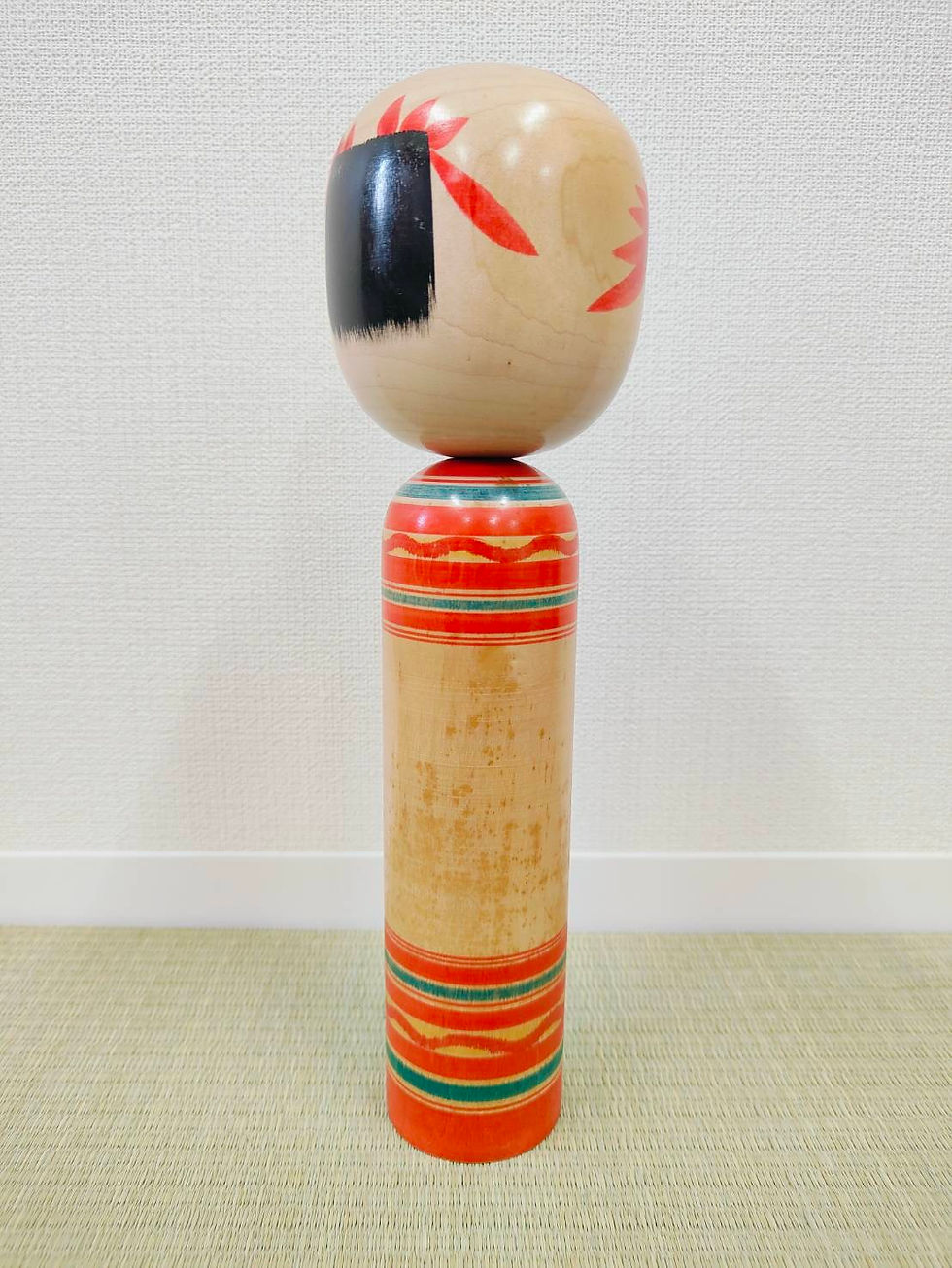 Thumbnail: KM025 Kokeshi Doll, Lucky Charm, Japanese Doll, Folk Art, Traditional Craft, Toy