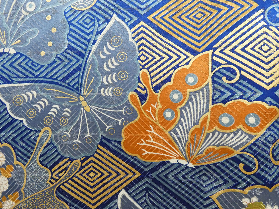 Thumbnail: ◇KWF032 Furisode (long-sleeved kimono), pure silk, used, for weddings, graduation ceremonies, coming-of-age ceremonies, and New Year's visits to shrines.