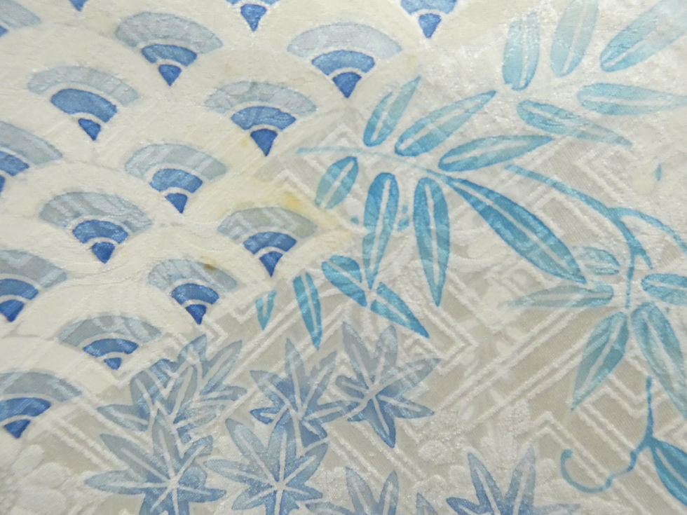 Thumbnail: 【KWF038】Silk Furisode Kimono, Blue, Fully Shibori-dyed | A gorgeous garment embodying the beauty of Japanese tradition.