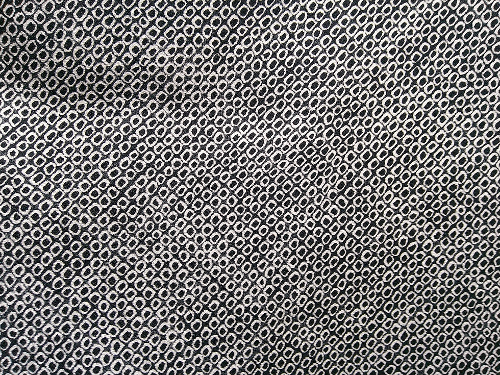 サムネイル： ◇KWK013 着物 袷着物 Kimono 黒系 古着 レトロ 和服