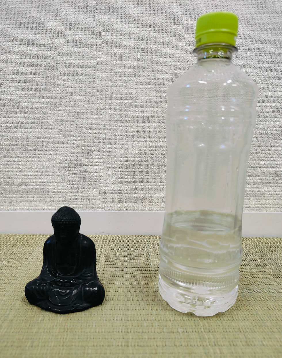 Miniatura: ◆KM035 Gran Buda Paz, tranquilidad, buena suerte, salud, cerámica, hecho a mano, producto tradicional, Showa retro