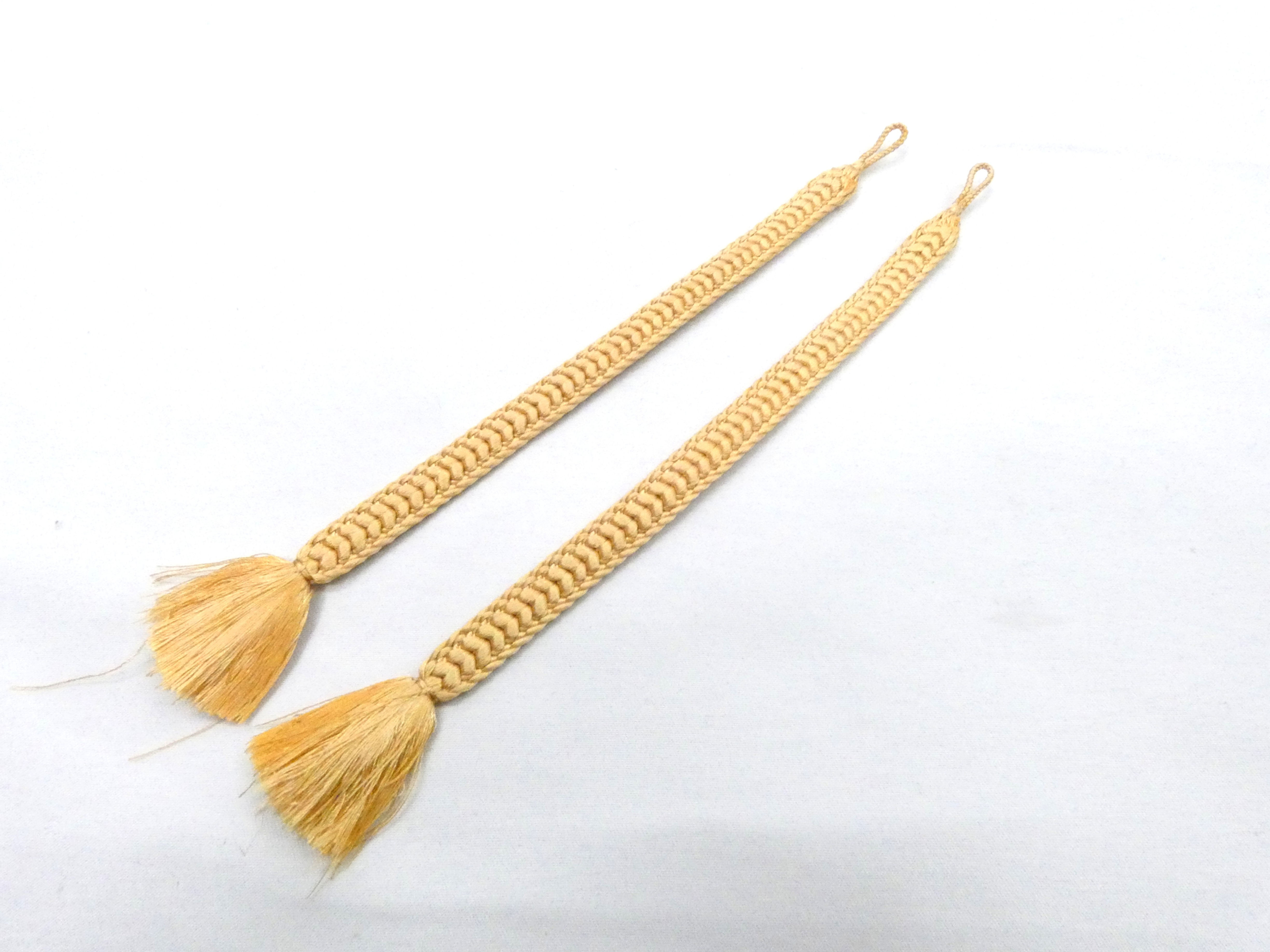 ◆KWHH046  羽織紐  2本セット （女性用）フェザーヤーン ｜中古