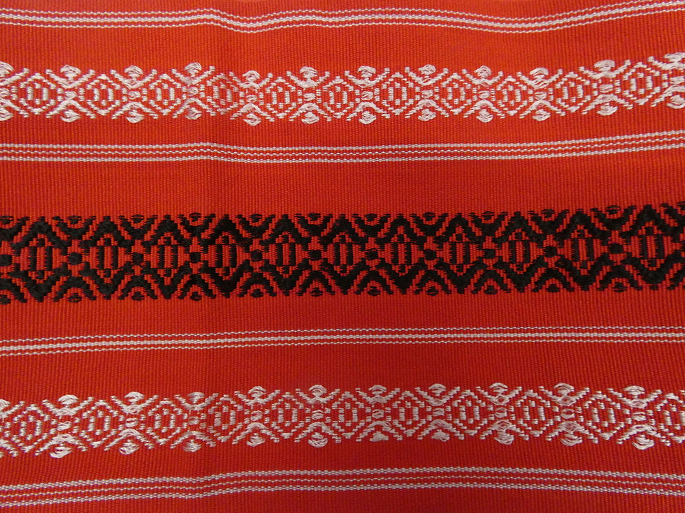 Thumbnail: KWO010 | Antique Half-Width Obi, Red, 100% Cotton, Made in Japan, One-of-a-Kind