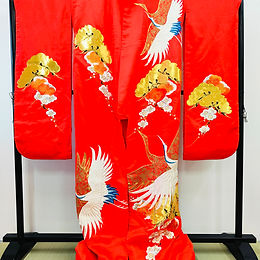 LI PENGです❣️ 【着物と帯 時流】O25743◆正絹 色打掛 LI PENG様専用です❣️ 【着物と帯 時流】O25743◇正絹 色打掛