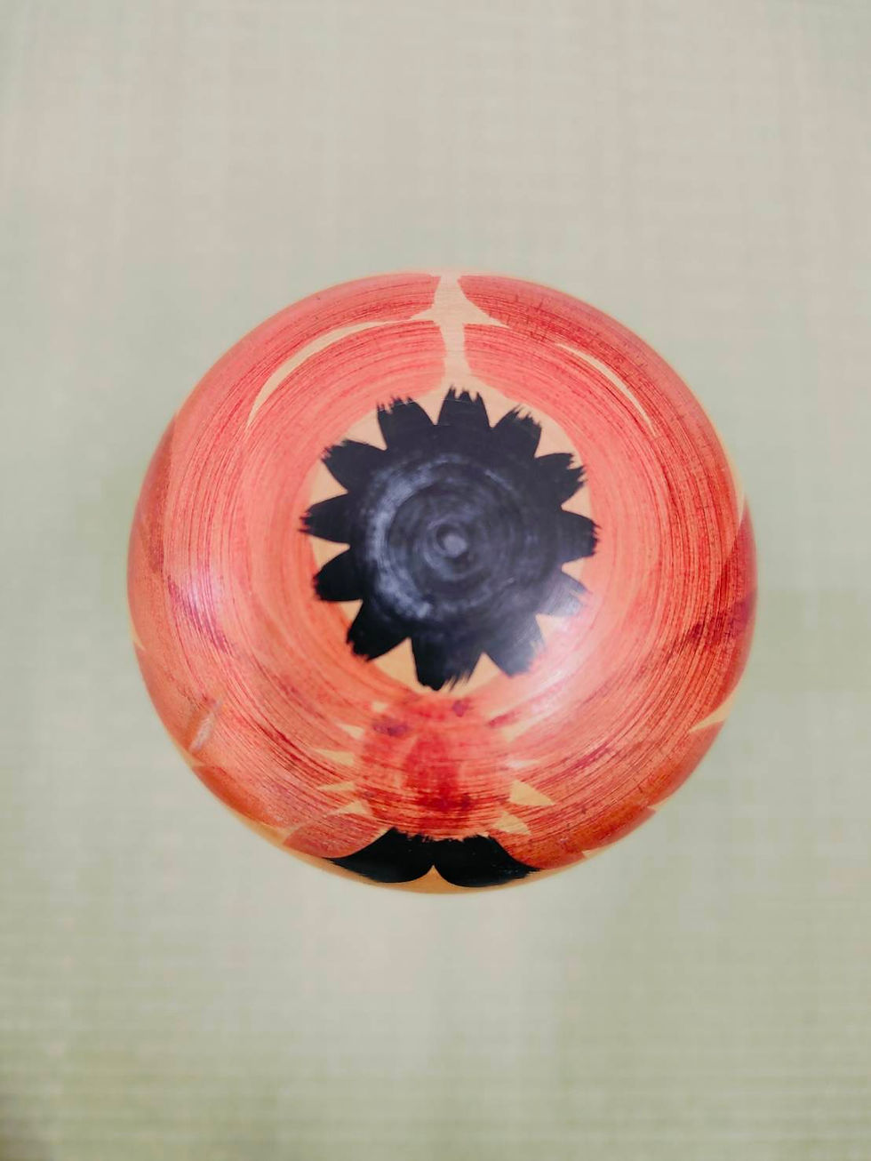 Thumbnail: KM021 Kokeshi Doll, Lucky Charm, Japanese Doll, Folk Art, Traditional Craft, Toy