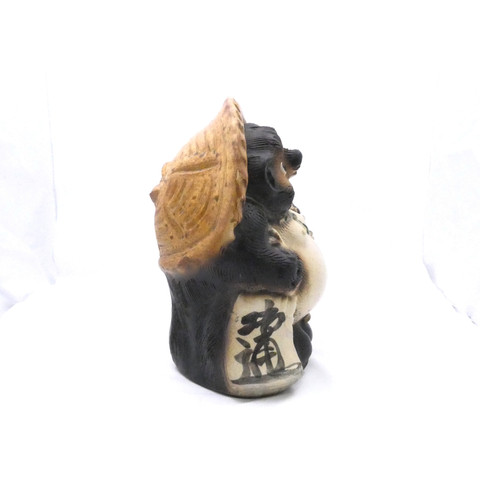 未使用/特価❕信楽焼/たぬき/特大/置物/1点　　陶器のタヌキの置物　縁起物 KM076 信楽焼 たぬき 置信楽焼 狸置物 大型 陶器 縁起物 開運 招福